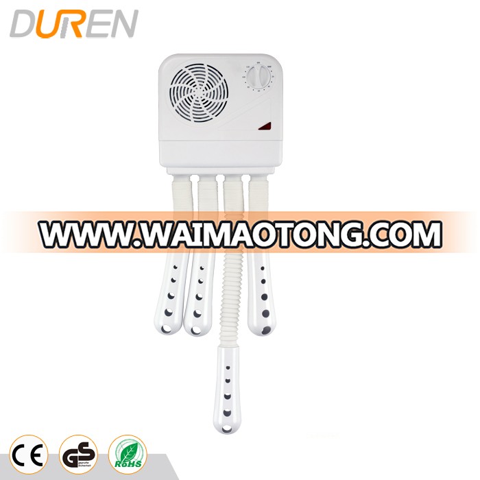 350W electrical shoe dryer with timer function and safety protection